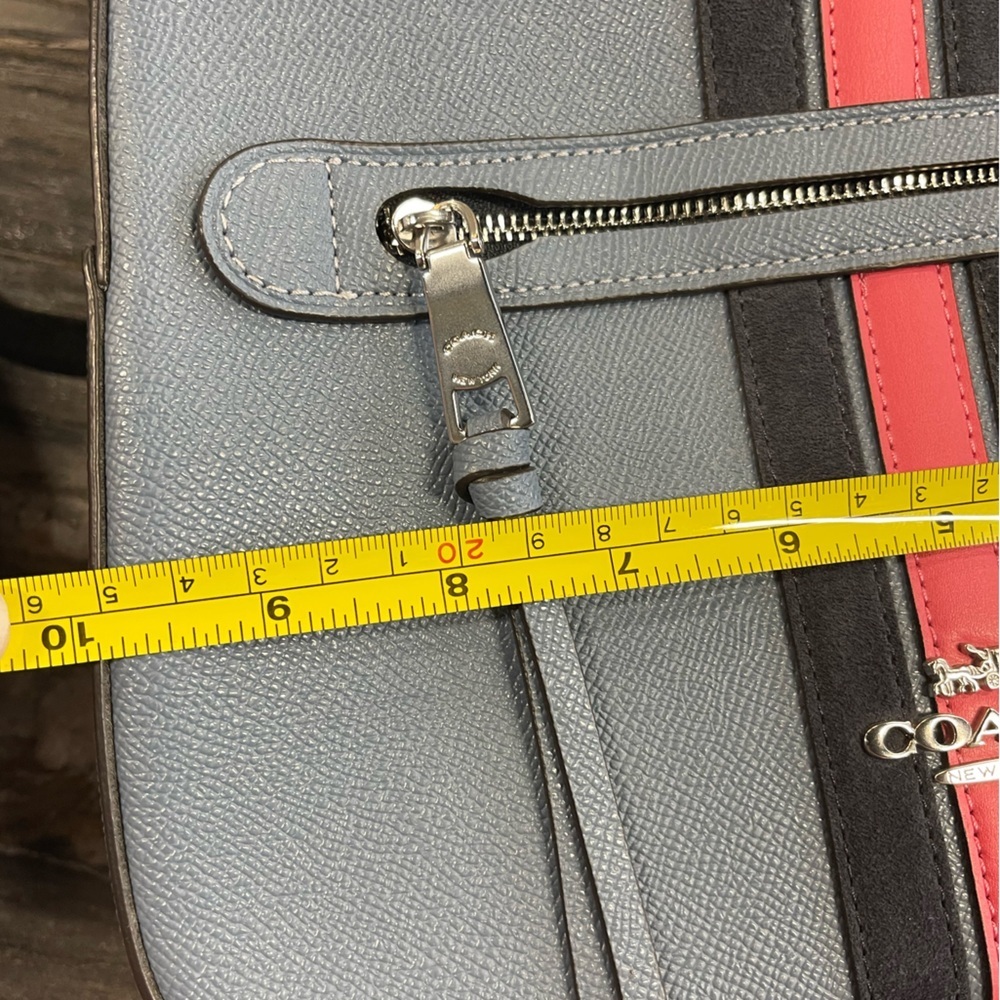 NWOT Coach Jordyn Backpack with Varsity Stripe - Picture 8 of 9
